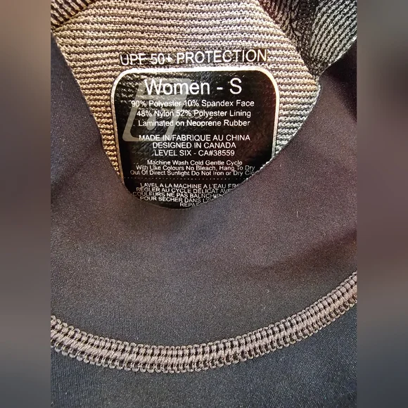 Level Six Neoprene Rash Top - Picture 3 of 3